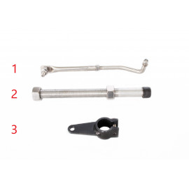 Steering linkage/steering system for boats