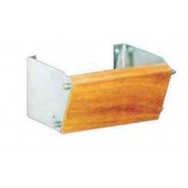 Bracket for outboard motors, inclined design