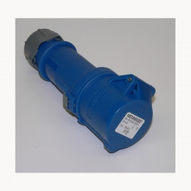 CEE Coupling socket 220 V, 3x16 Amp.